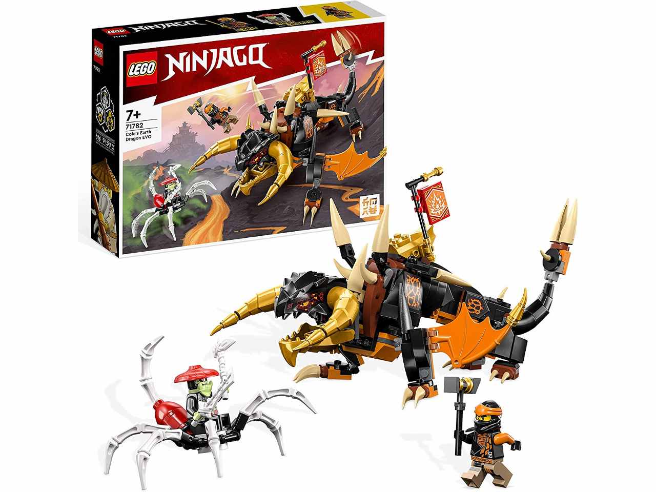 Lego ninjago drago di terra di cole evolution
