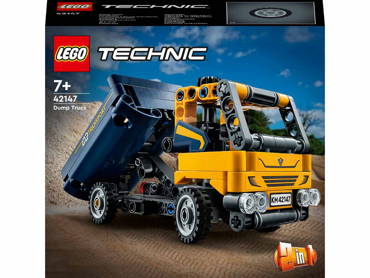 Lego Technic Camion Ribaltabile 42147