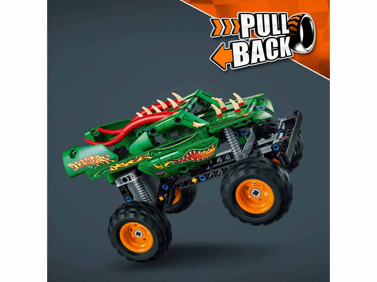 Lego Technic Monster Jam Dragon 42149