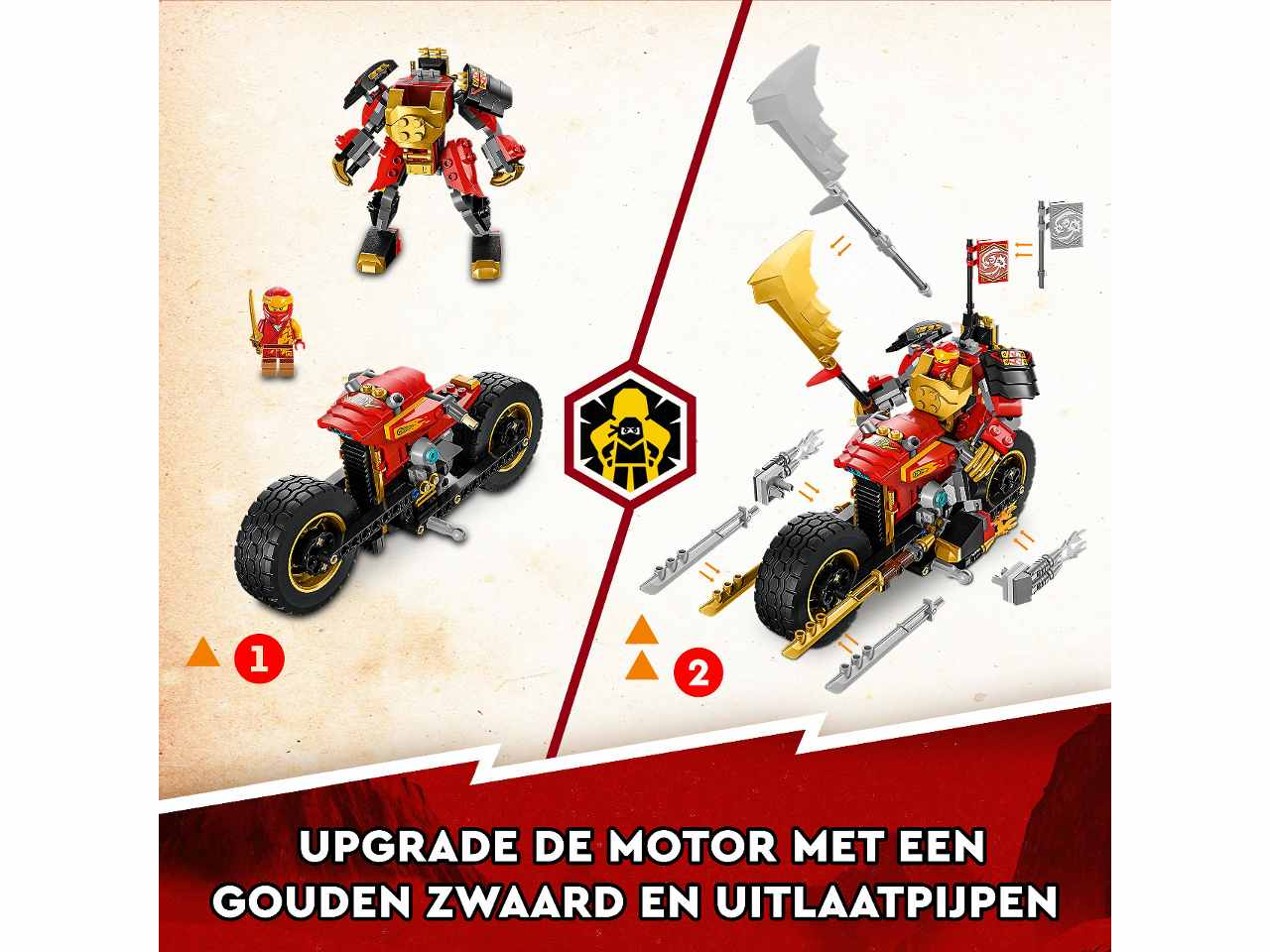 Lego ninjago mech rider di kai evolution