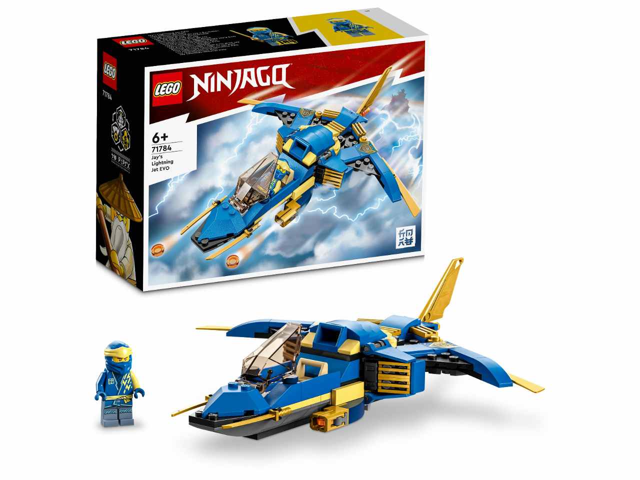 Lego Ninjago Jet-Fulmine di Jay 71784