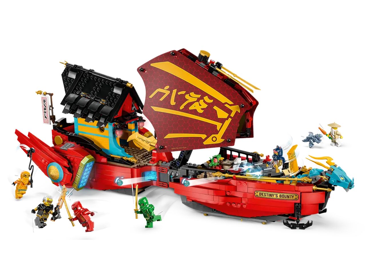 Lego Ninjago Il Vascello del Destino 71797