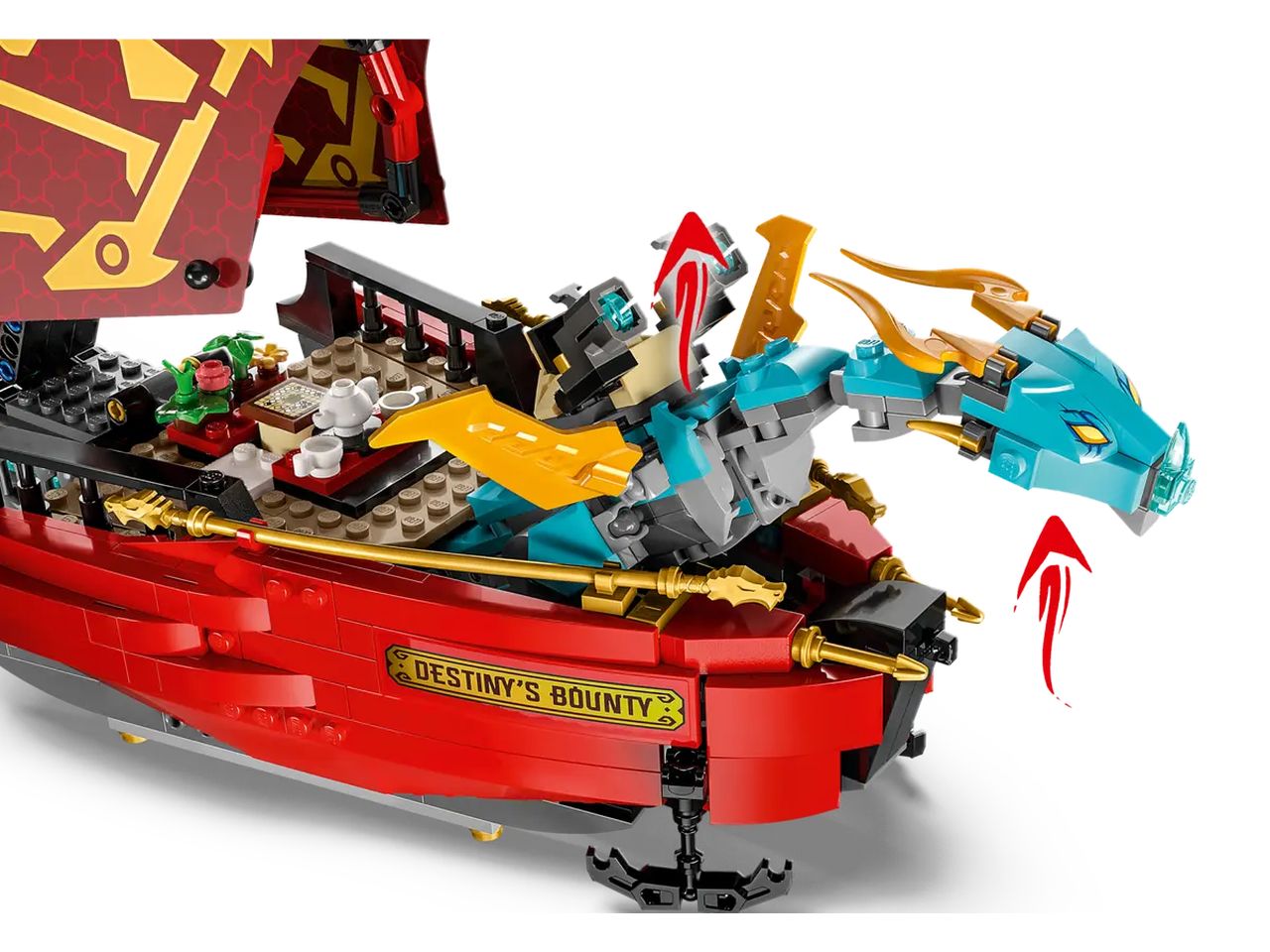 Lego Ninjago Il Vascello del Destino 71797