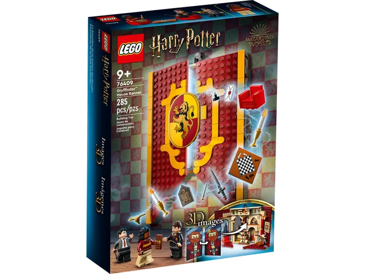 Lego harry potter tm stendardo della casa grifondoro