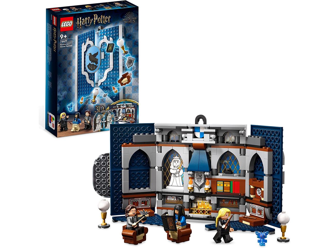 Lego harry potter tm stendardo della casa corvonero