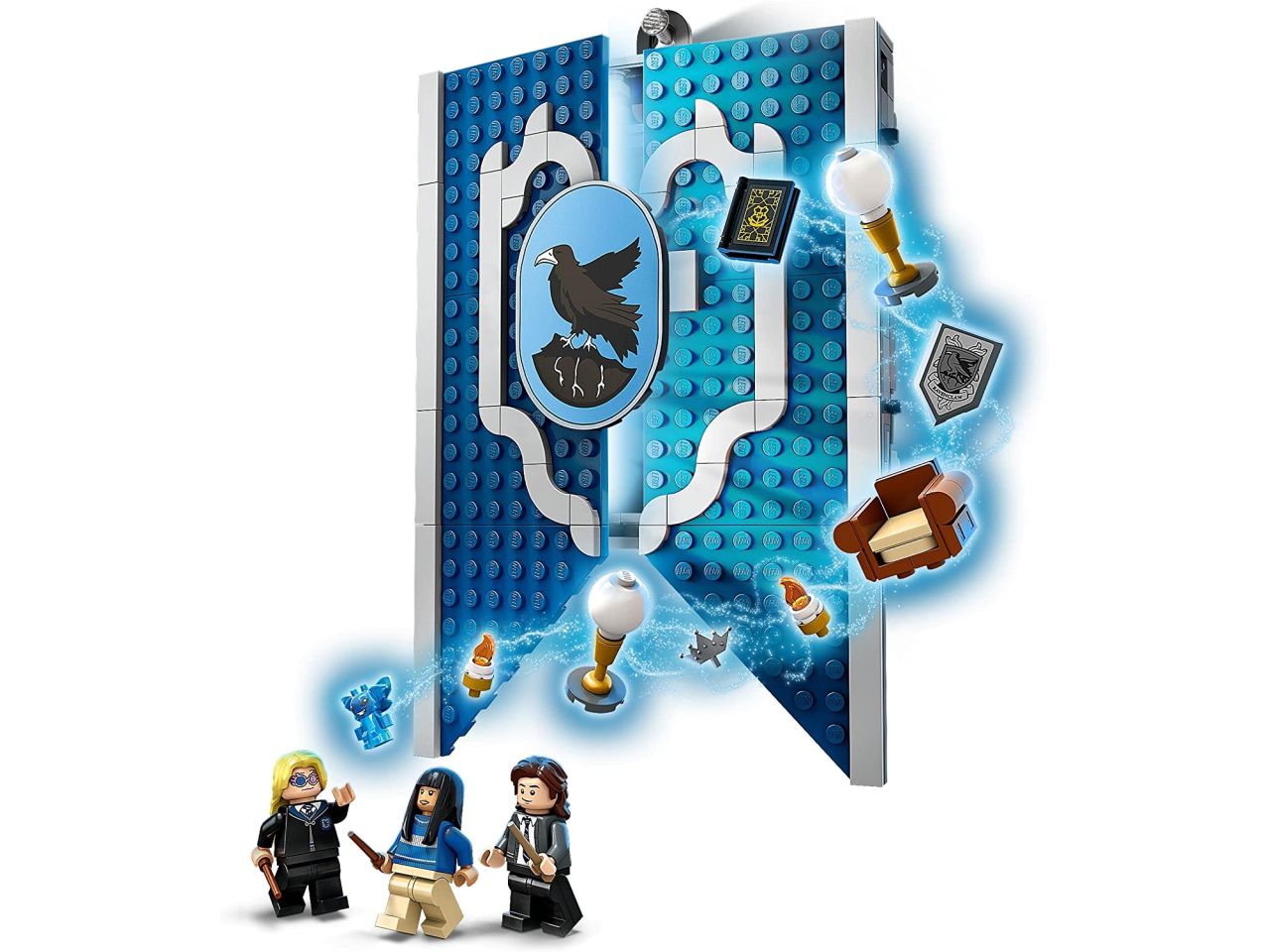 Lego harry potter tm stendardo della casa corvonero