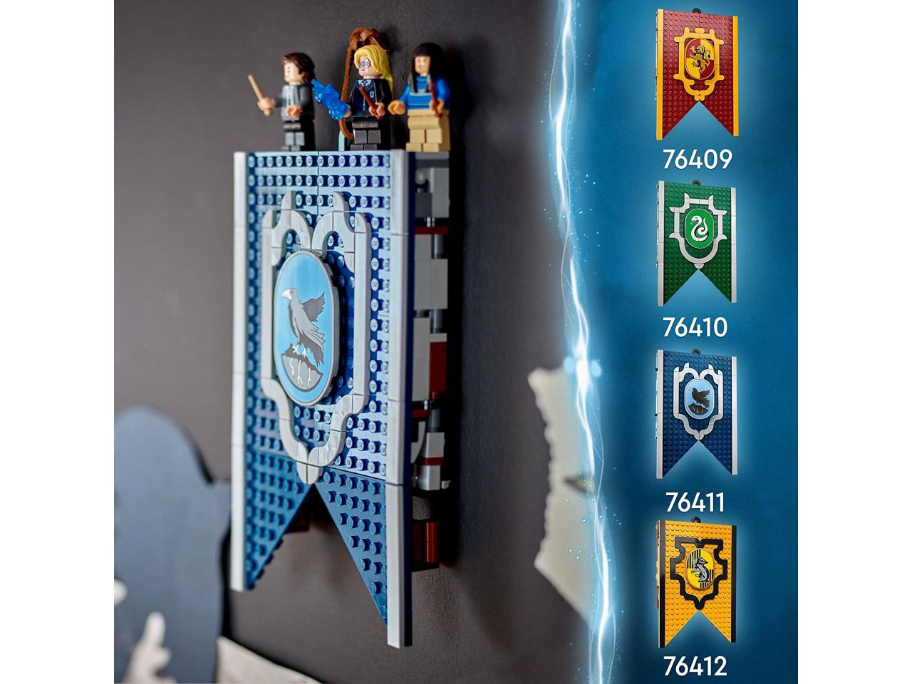 Lego harry potter tm stendardo della casa corvonero