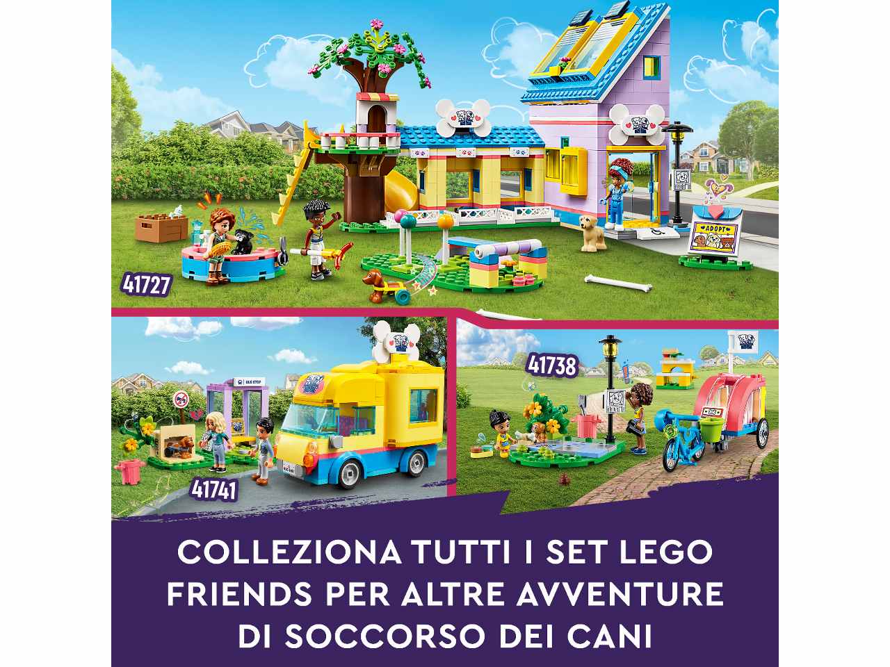Lego Friends Centro di Soccorso per Cani 41727