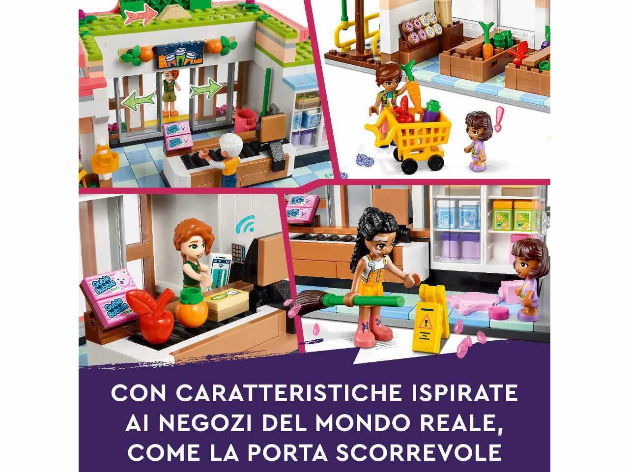 Lego friends negozio di alimentari biologici