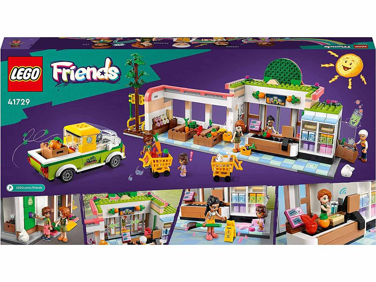 Lego friends negozio di alimentari biologici