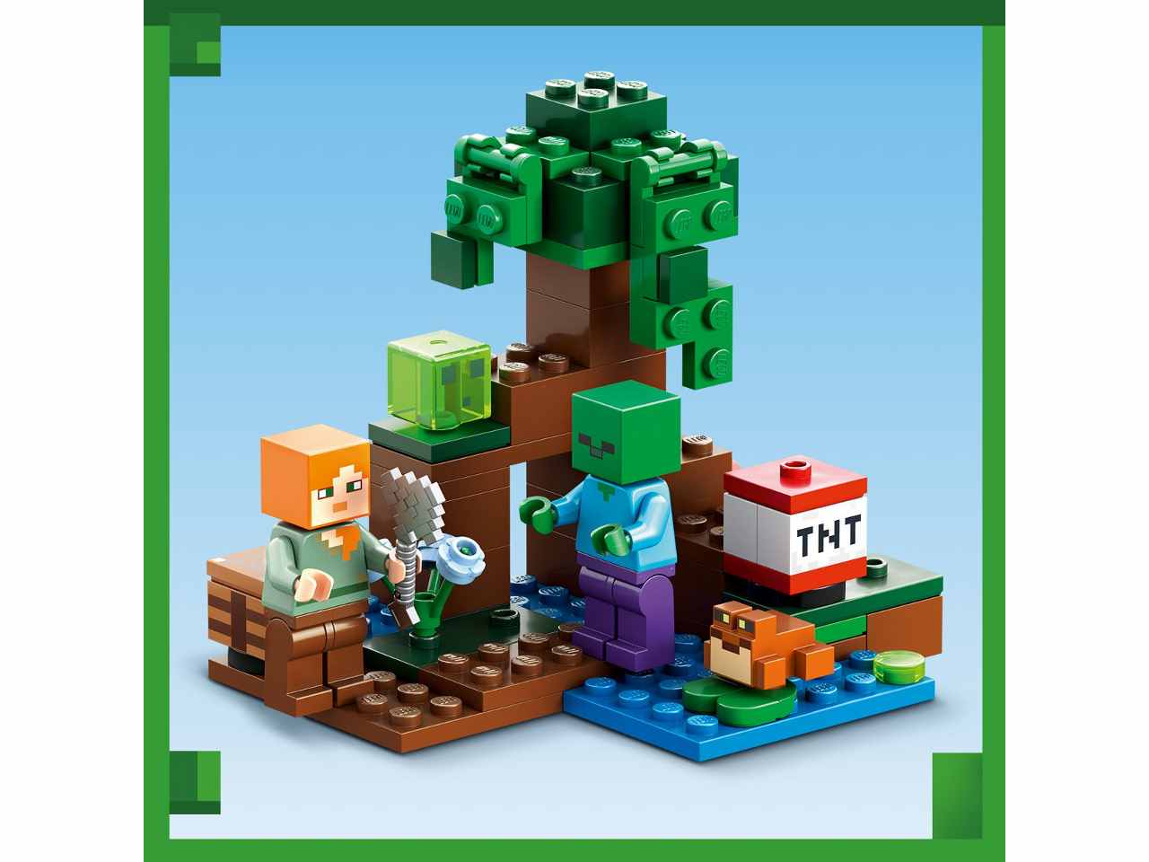 Lego Minecraft Avventura nella Palude 21240