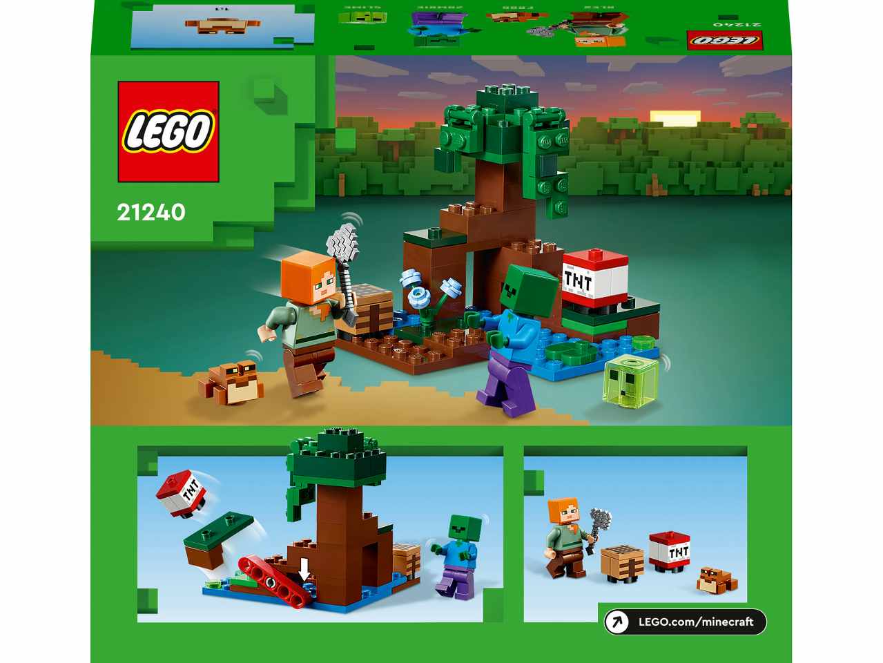 Lego Minecraft Avventura nella Palude 21240