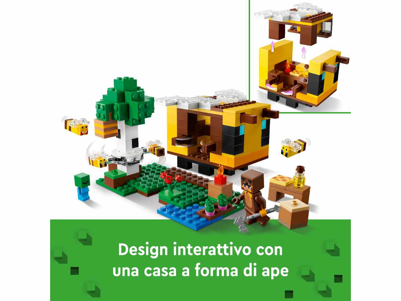 Lego Minecraft Il Cottage dellApe 21241