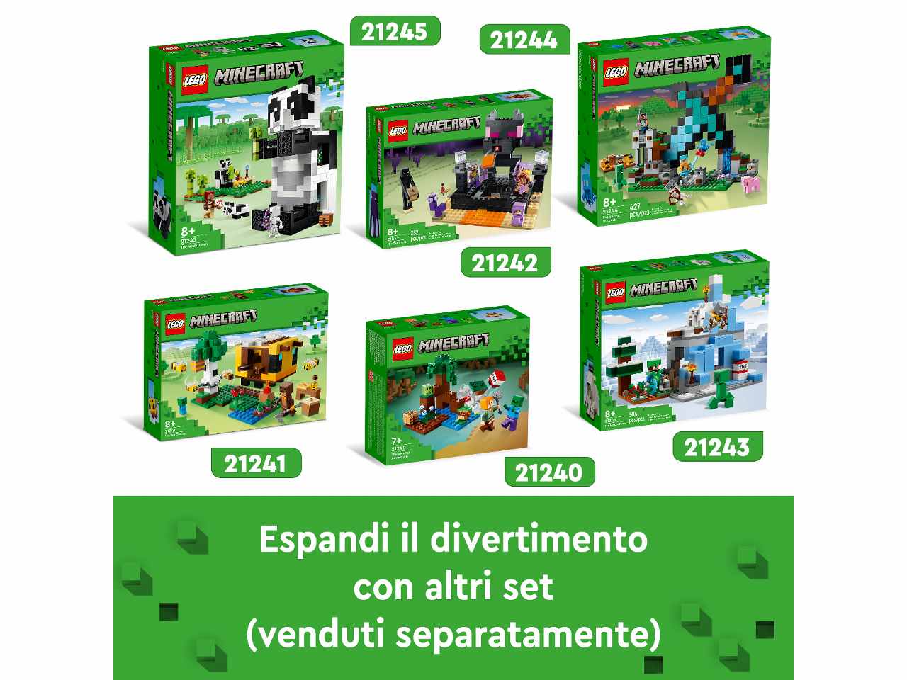 Lego Minecraft Il Cottage dellApe 21241