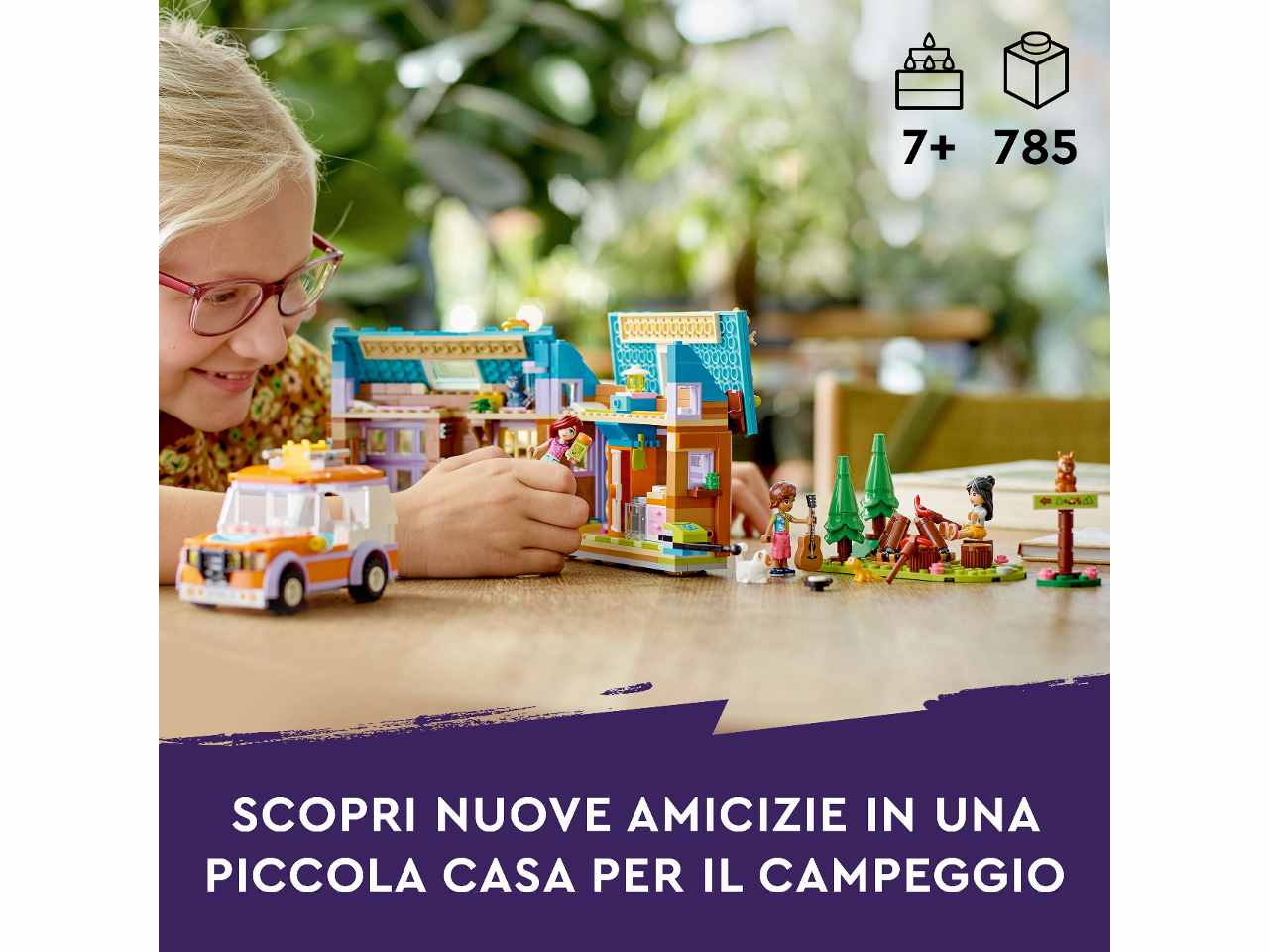 Lego Friends Casetta Mobile 41735