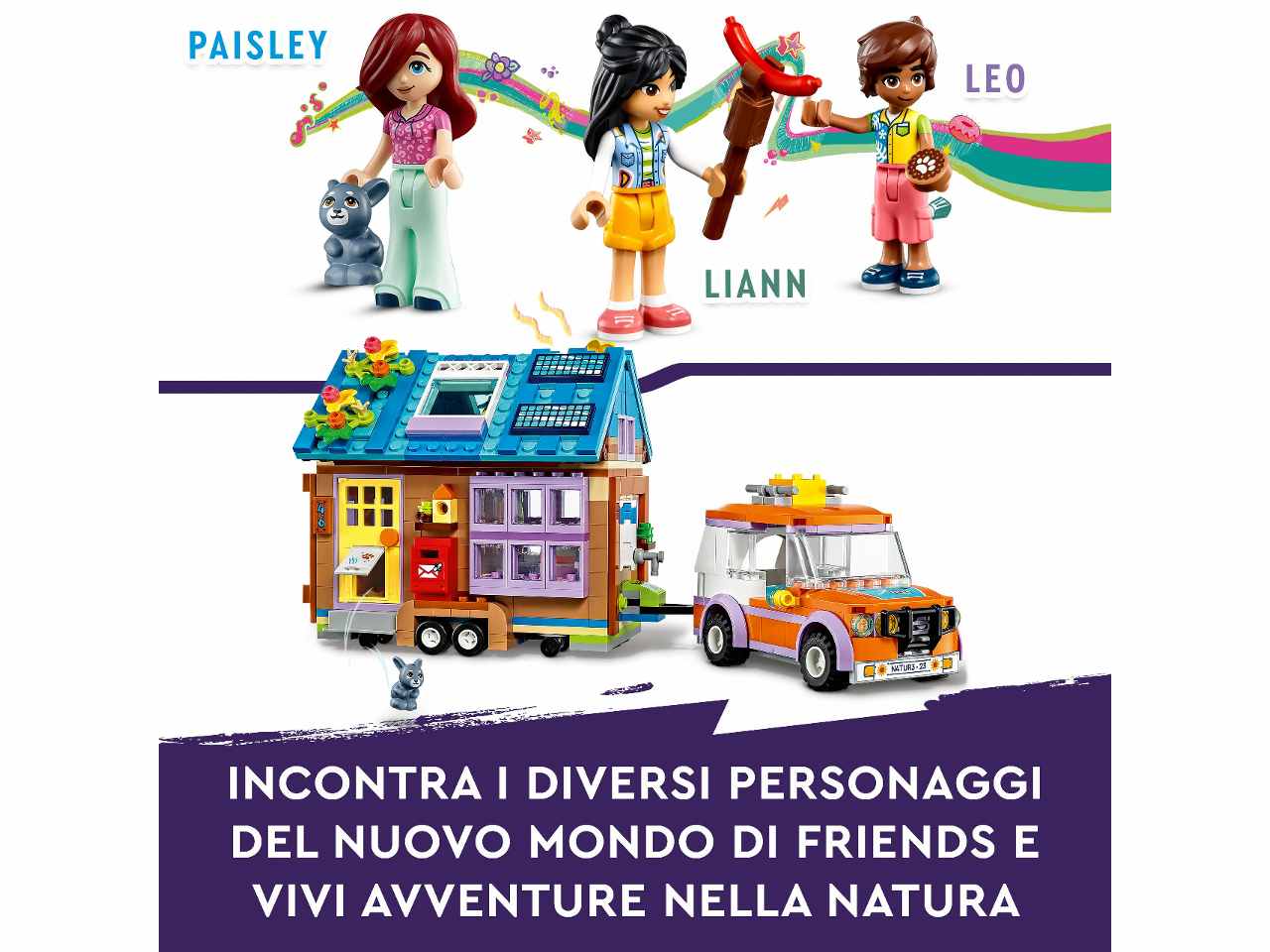 Lego Friends Casetta Mobile 41735