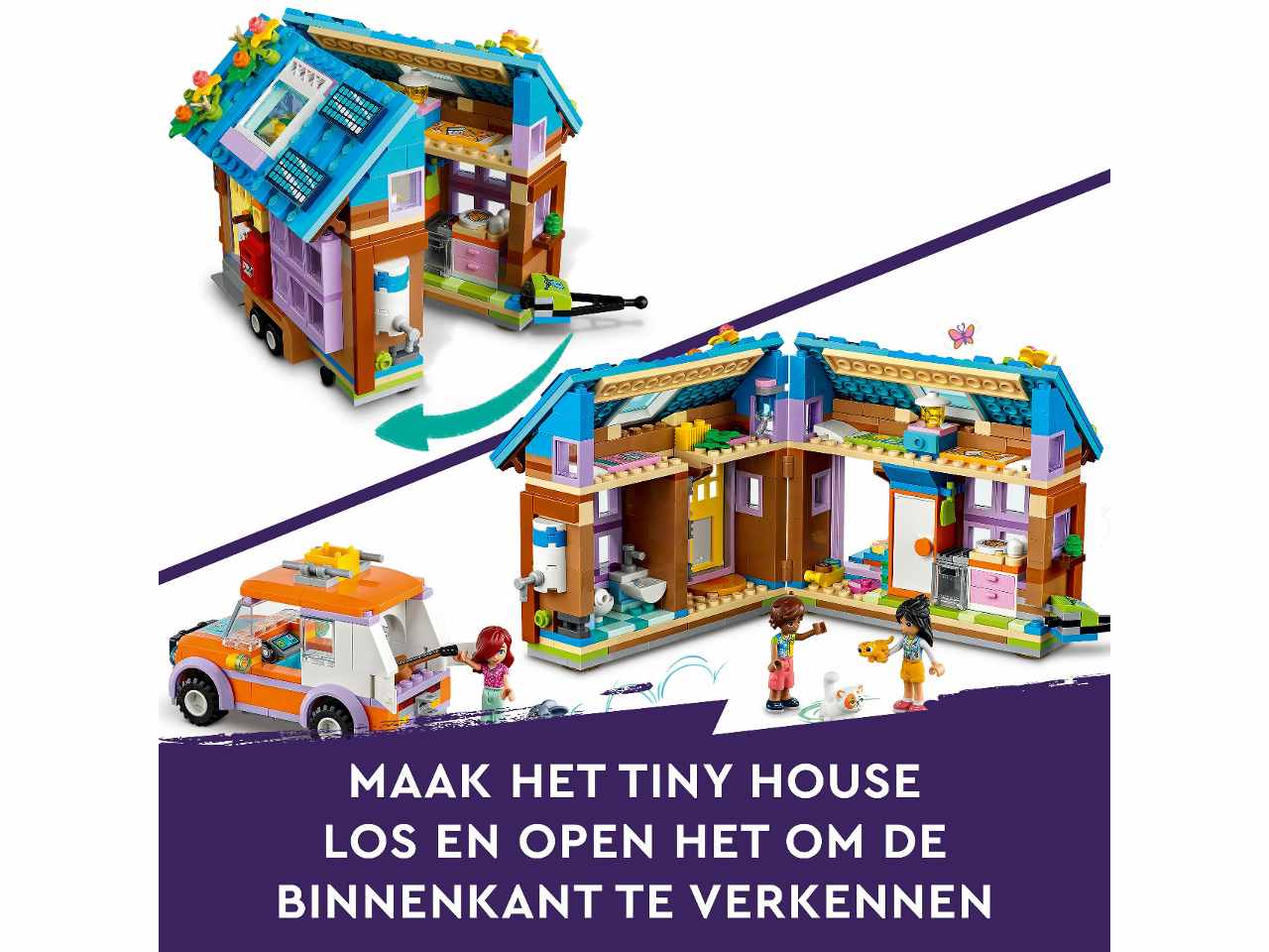 Lego Friends Casetta Mobile 41735