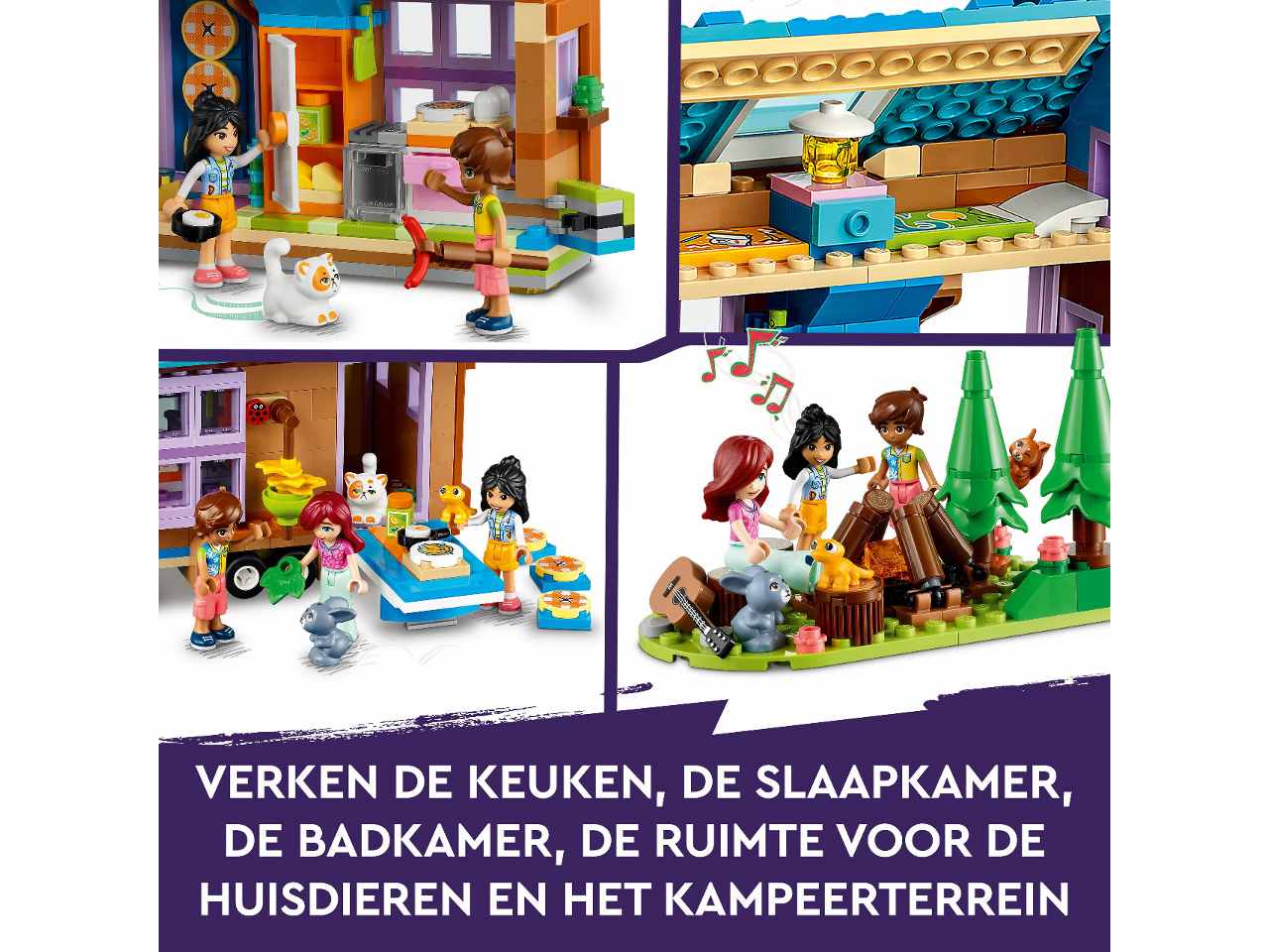 Lego Friends Casetta Mobile 41735