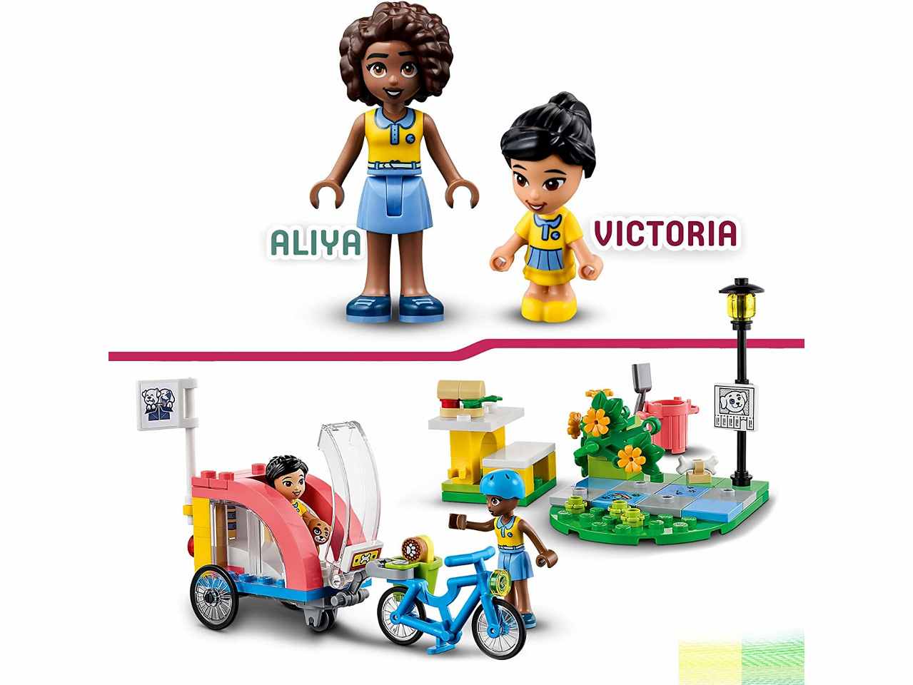 Lego Friends Bici di Soccorso dei Cani 41738