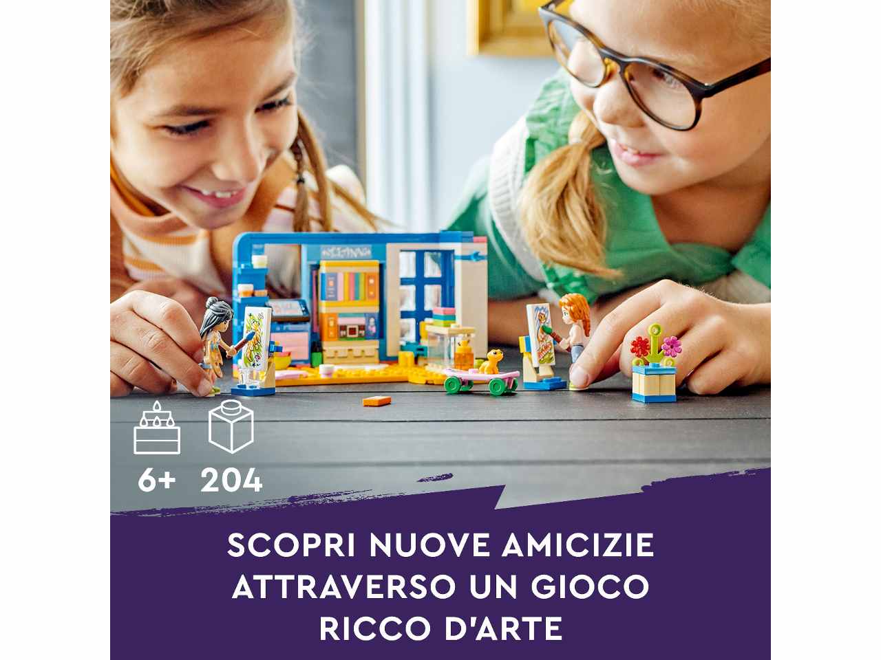 Lego Friends La cameretta di Liann 41739