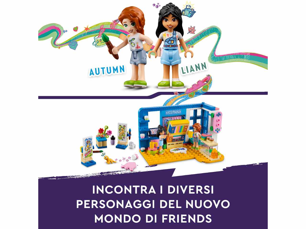 Lego Friends La cameretta di Liann 41739