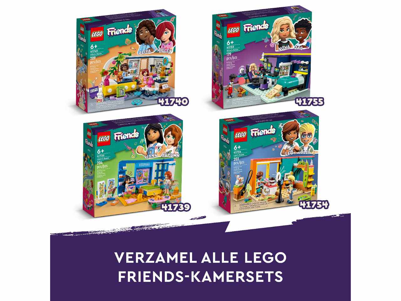 Lego Friends La cameretta di Liann 41739
