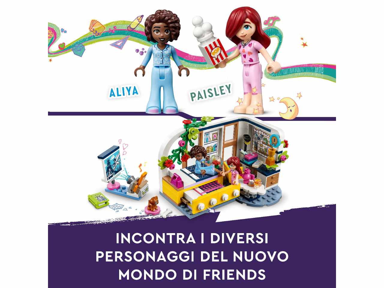 Lego Friends La Cameretta di Aliya 41740