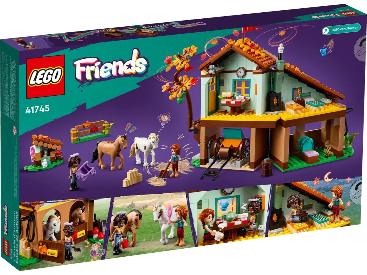Lego Friends La Scuderia di Autumn 41745