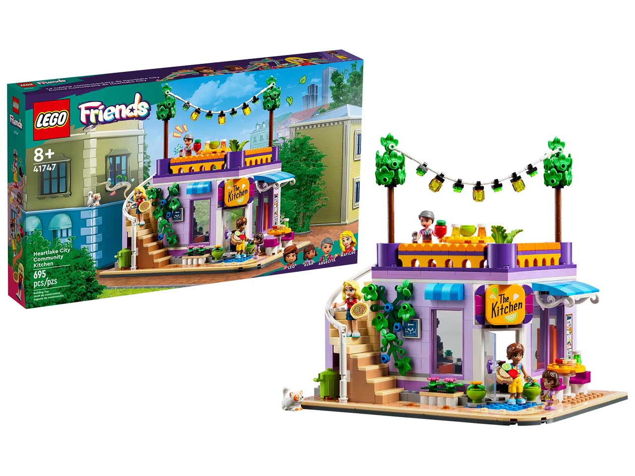Lego friends cucina comunitaria di heartlake city