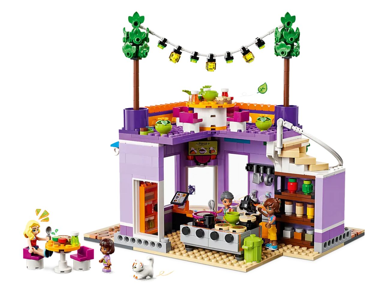Lego friends cucina comunitaria di heartlake city