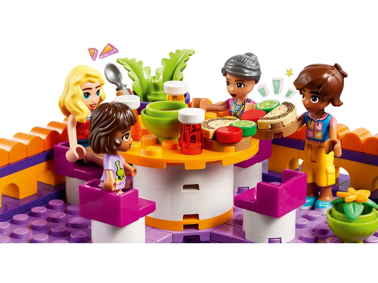 Lego friends cucina comunitaria di heartlake city