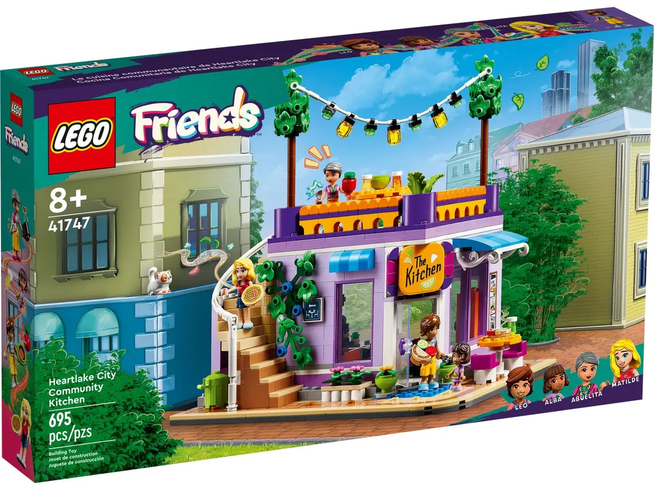 Lego friends cucina comunitaria di heartlake city