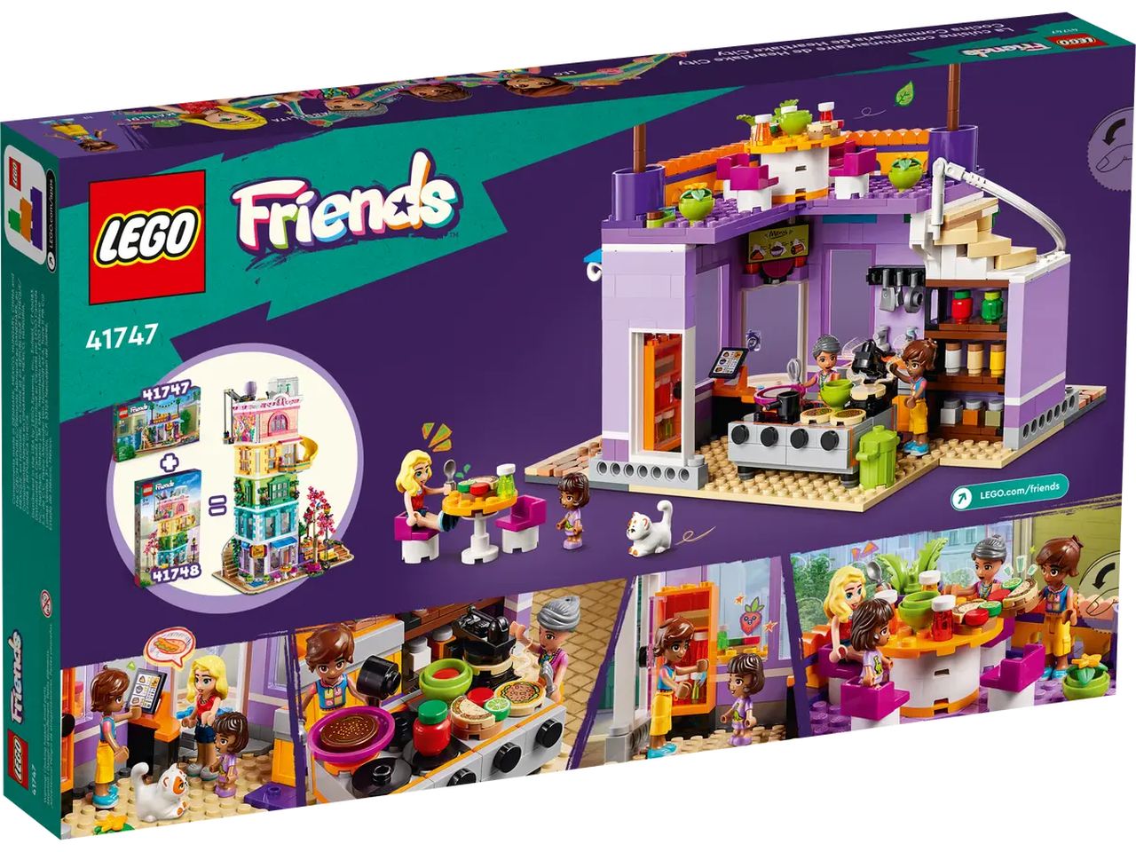 Lego friends cucina comunitaria di heartlake city