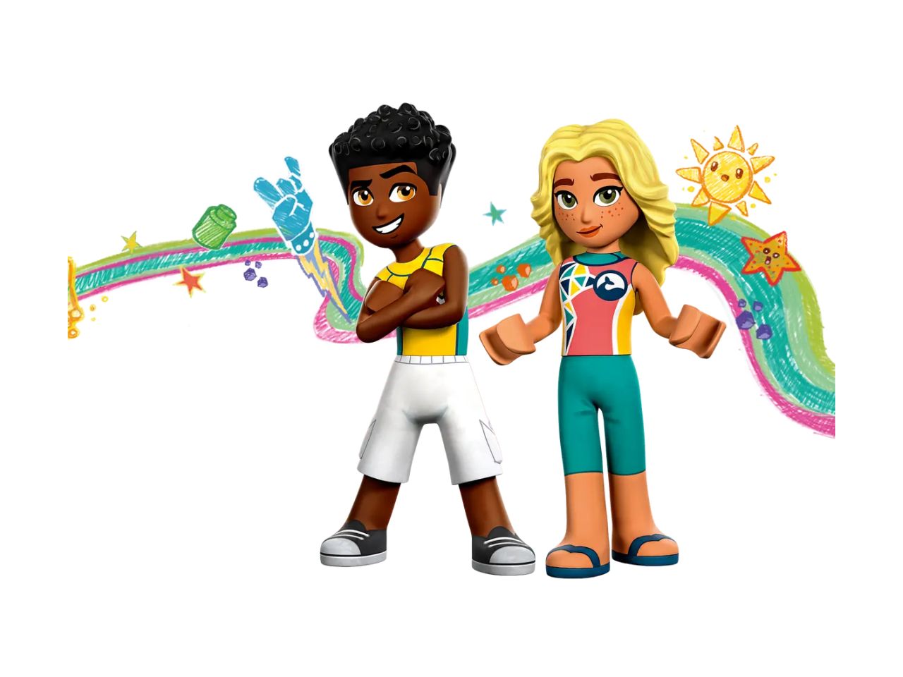 Lego friends idrovolante di salvataggio
