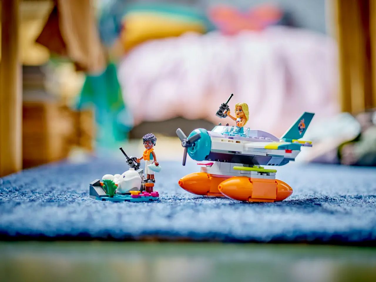 Lego friends idrovolante di salvataggio