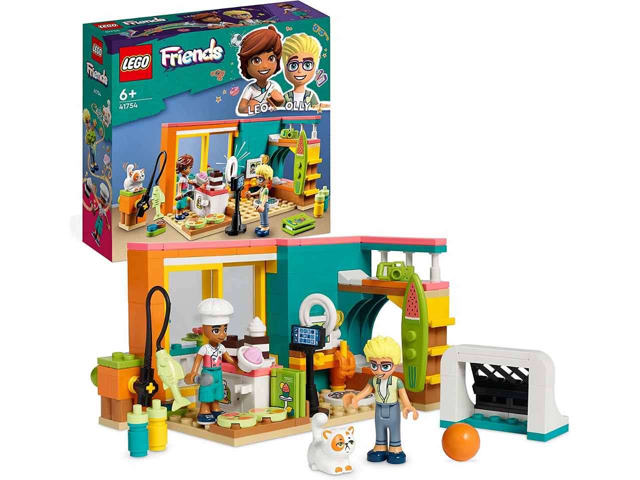 Lego friends la cameretta di leo