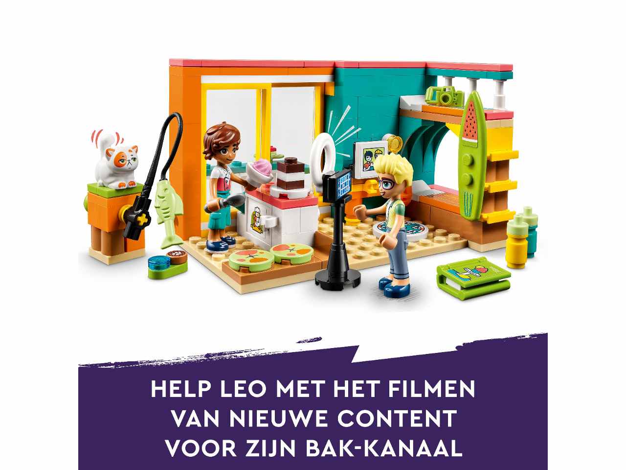 Lego friends la cameretta di leo
