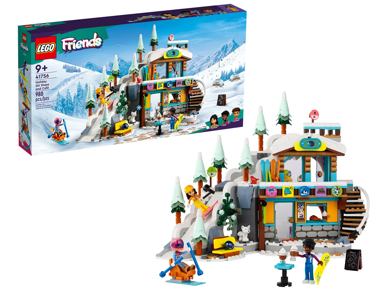 Lego Friends Pista da Sci e Baita 41756
