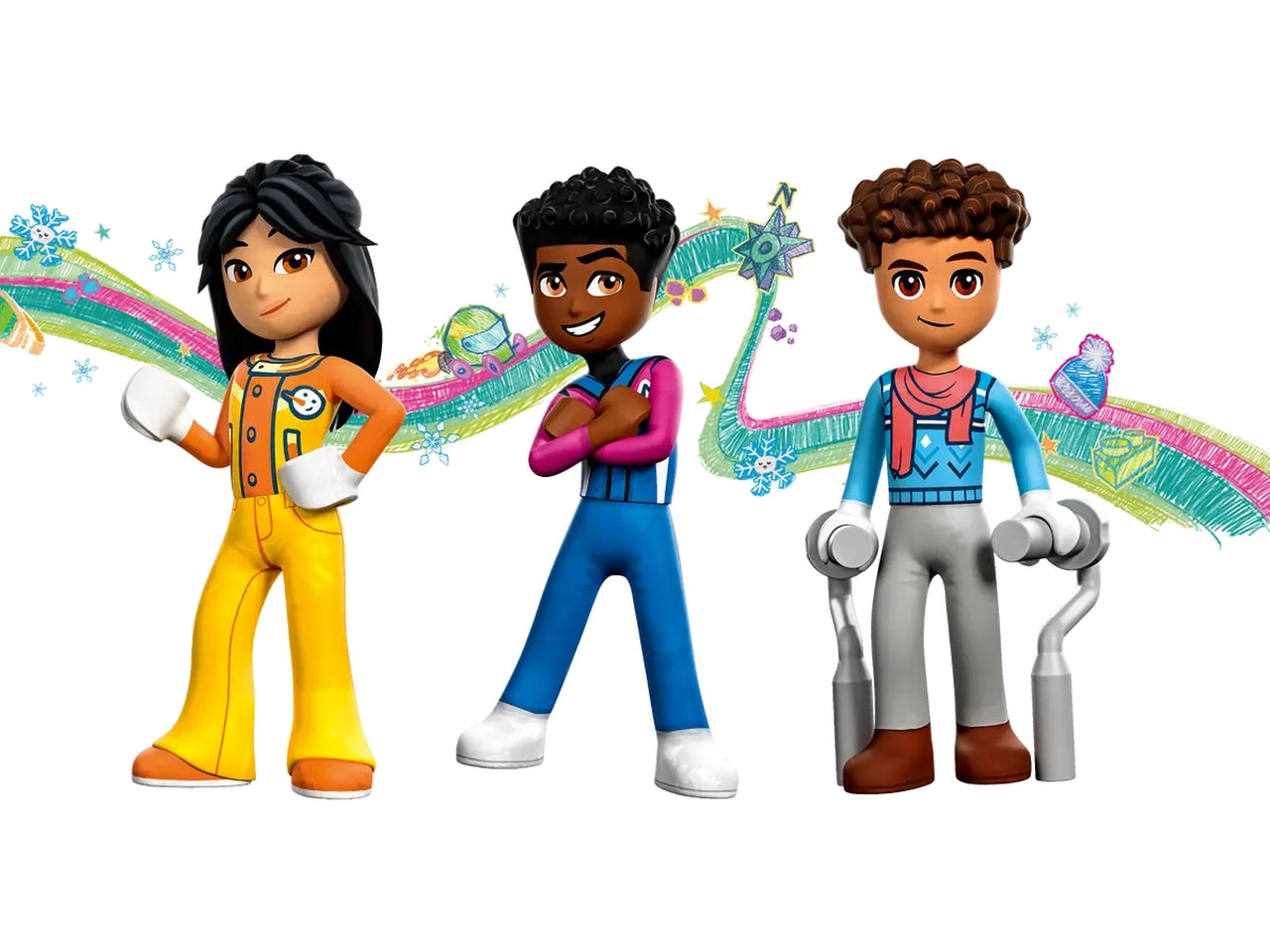 Lego Friends Pista da Sci e Baita 41756