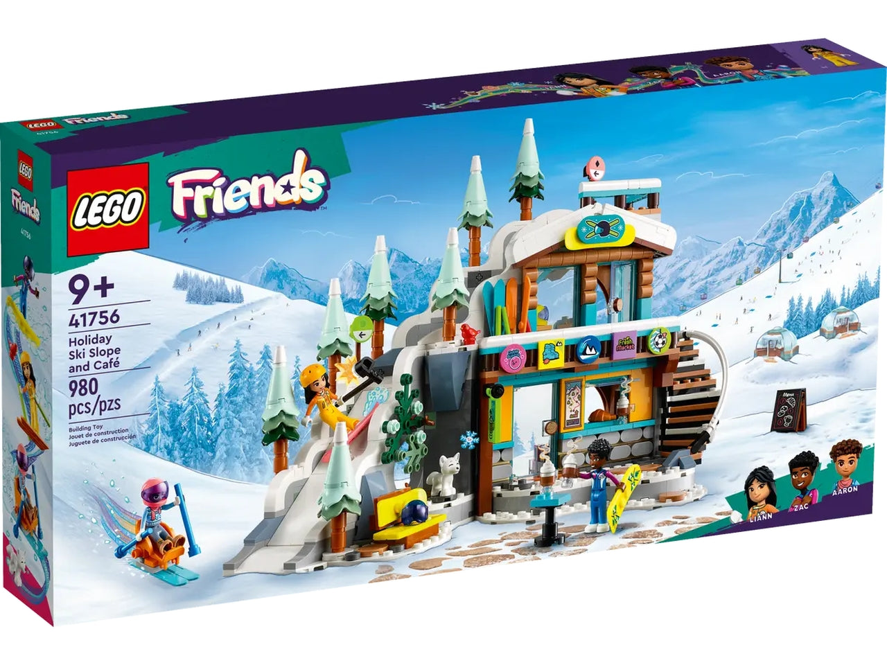 Lego Friends Pista da Sci e Baita 41756