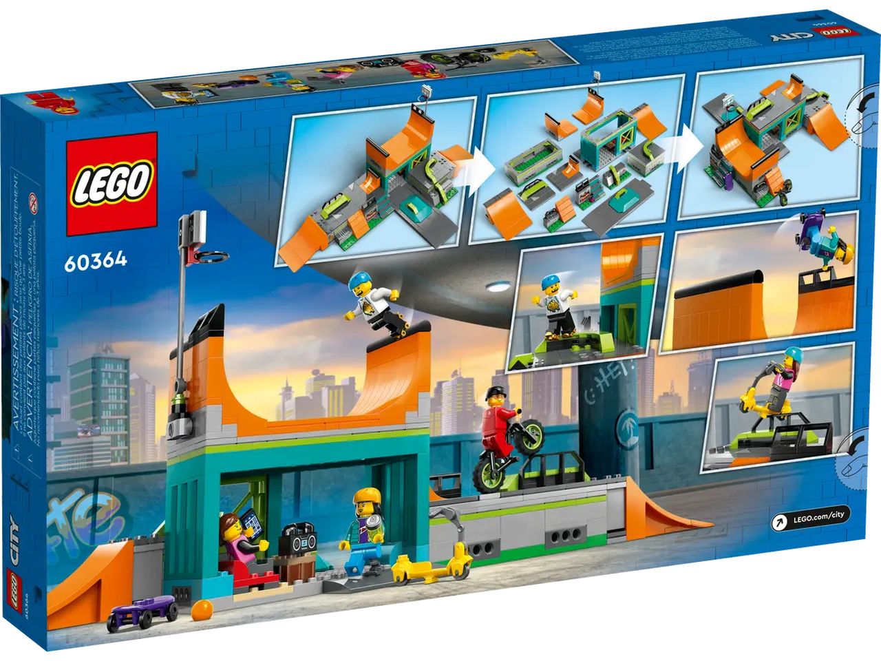 Lego my city skate park urbano
