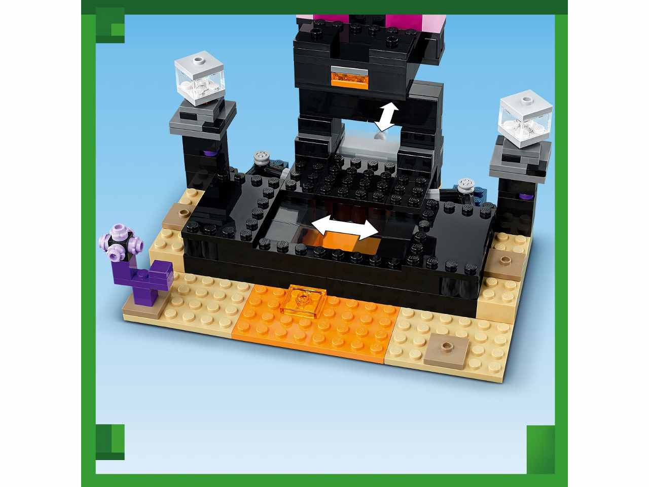 Lego Minecraft The End Arena 21242