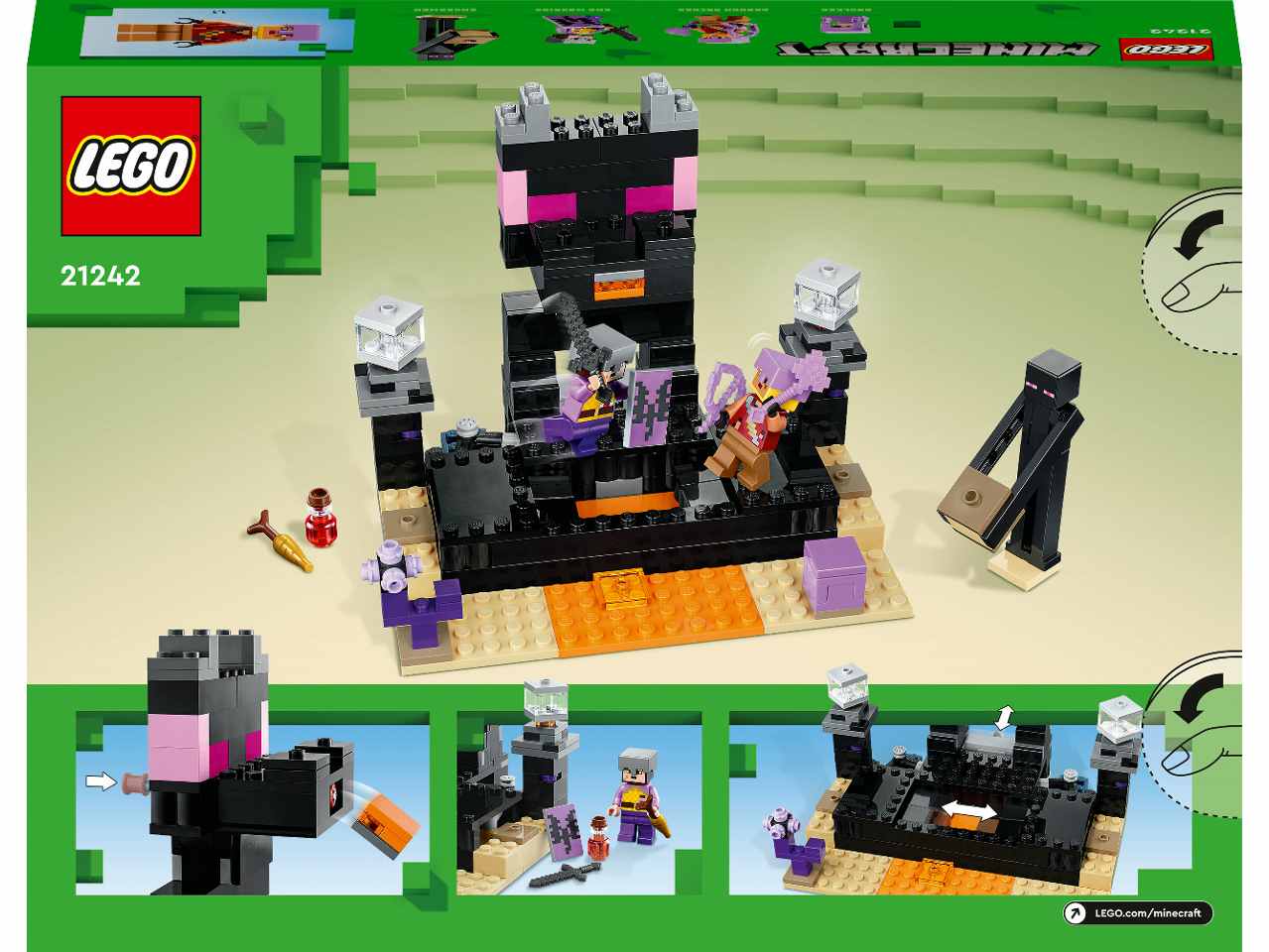 Lego Minecraft The End Arena 21242