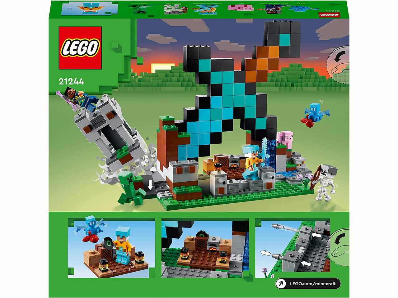 Lego Minecraft L'Avamposto della Spada 21244
