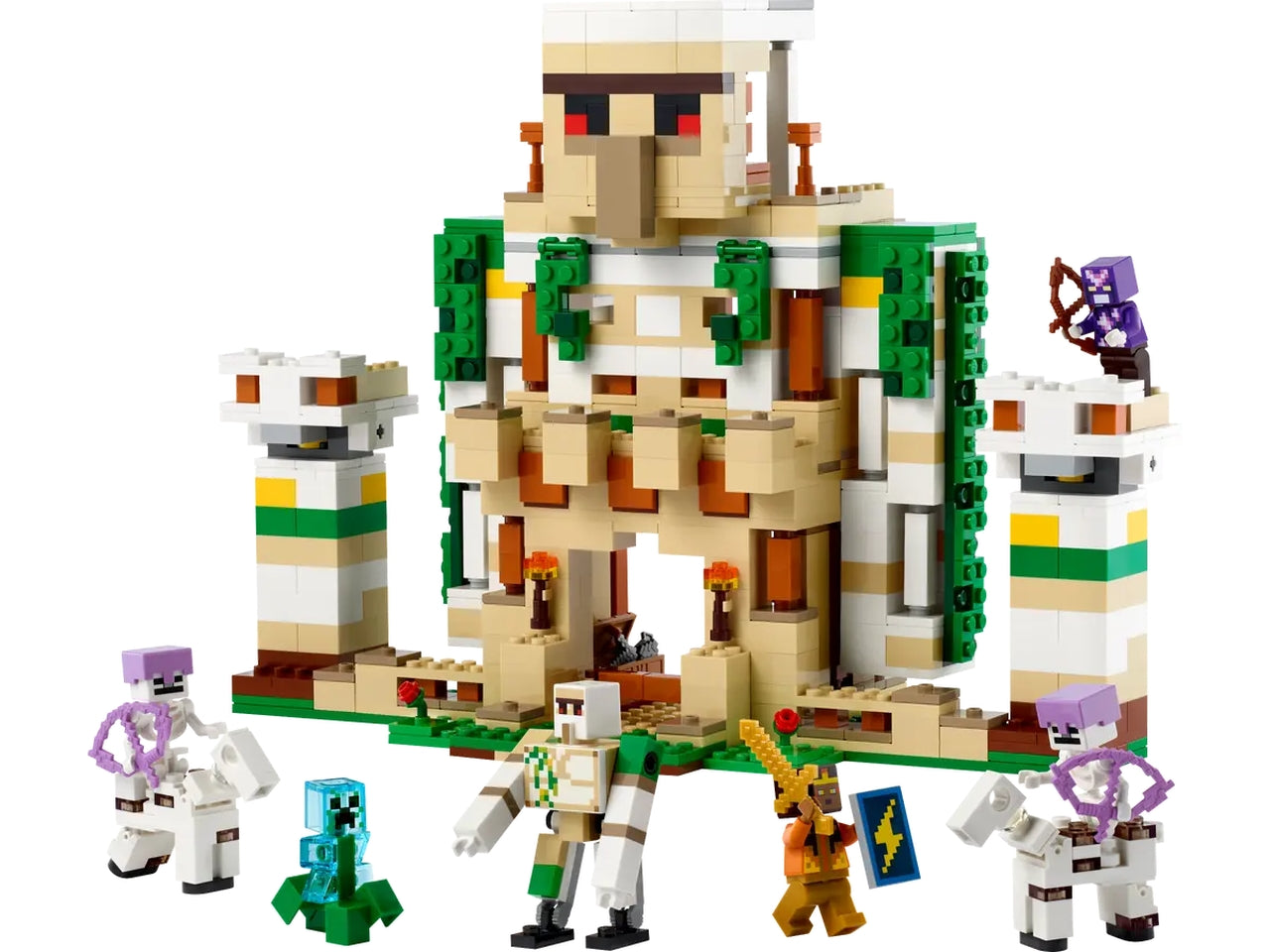 Lego Minecraft La Fortezza del Golem di Ferro 21250