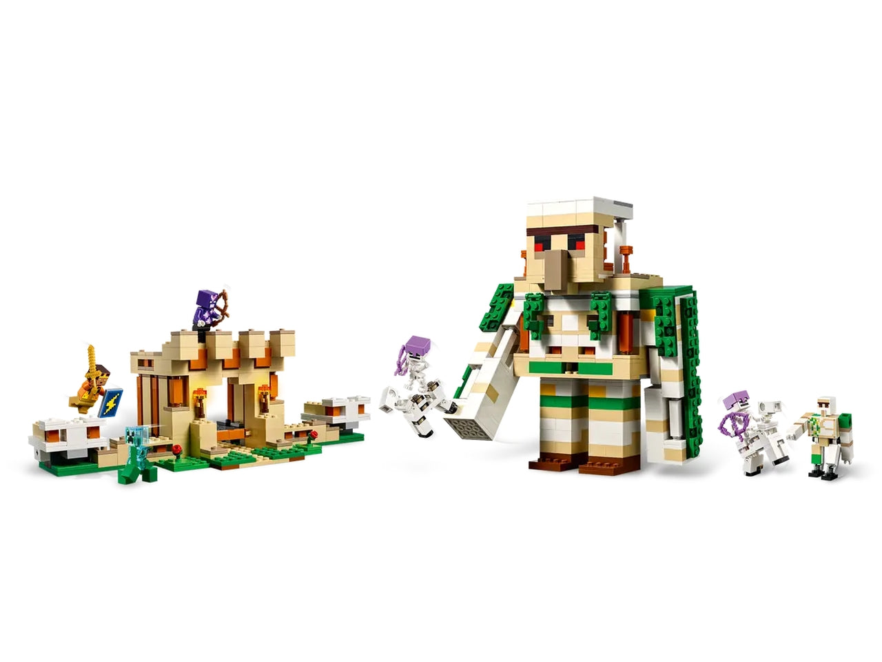 Lego Minecraft La Fortezza del Golem di Ferro 21250