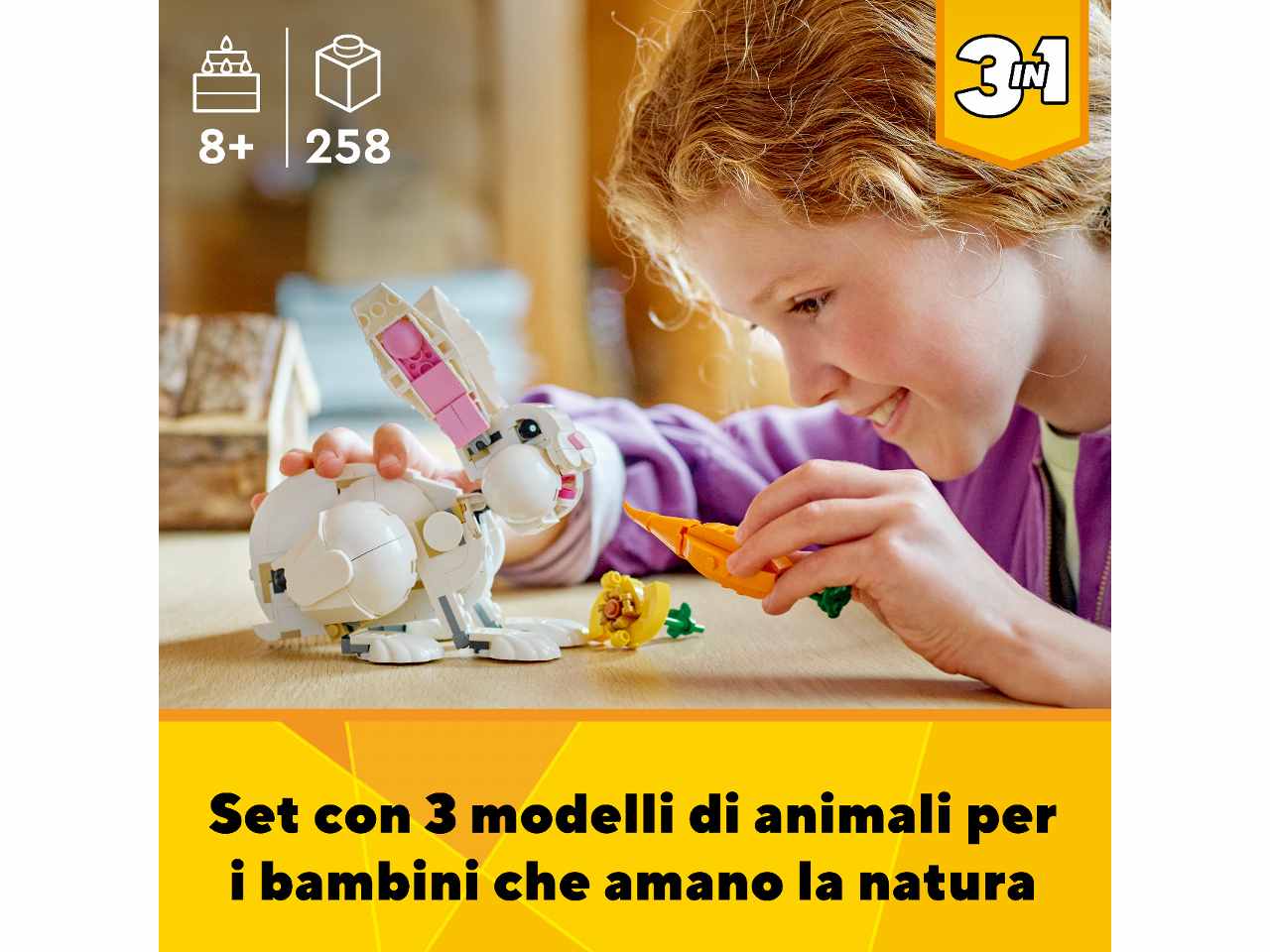 Lego Creator Coniglio Bianco 31133
