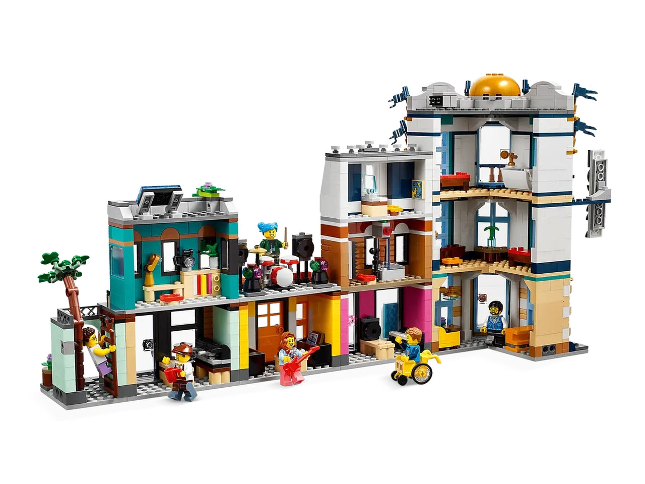 Lego Creator 3in1 Strada Principale 31141