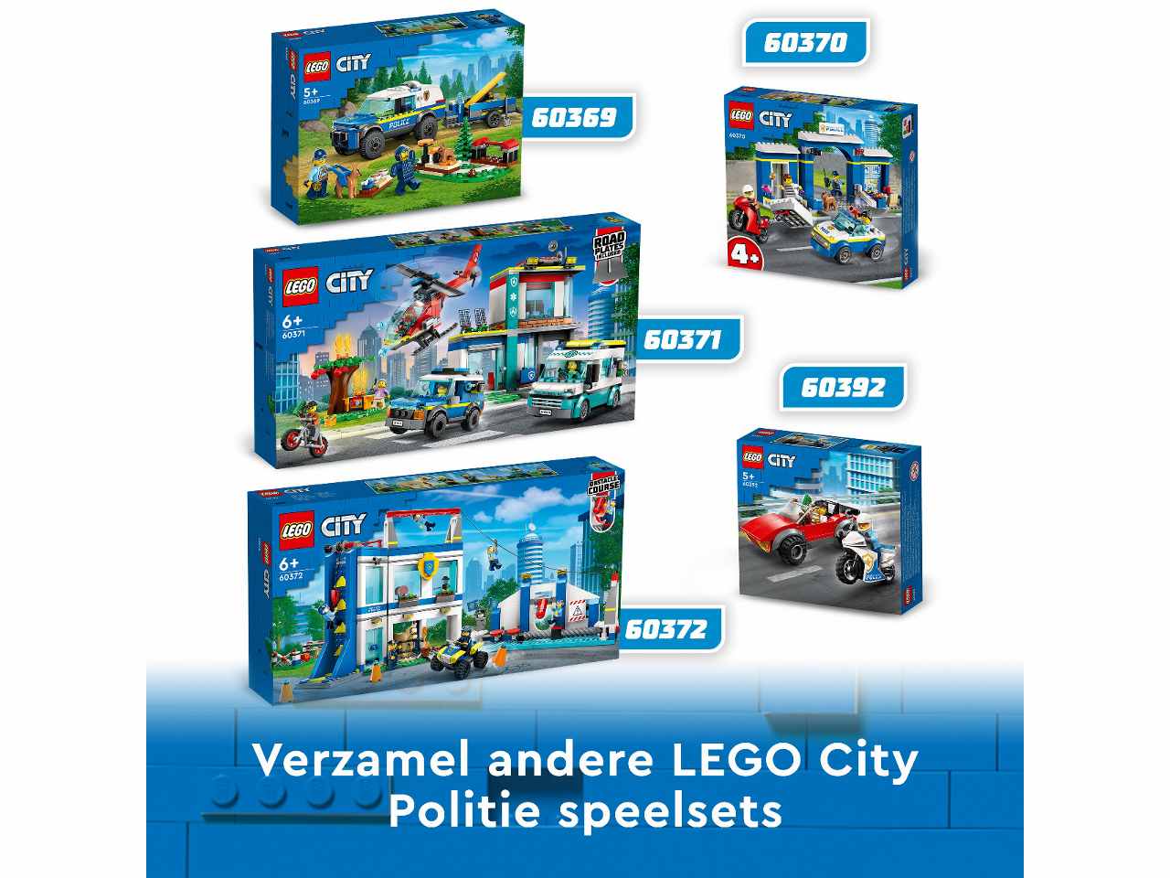 Lego City Inseguimento alla Stazione di Polizia 60370