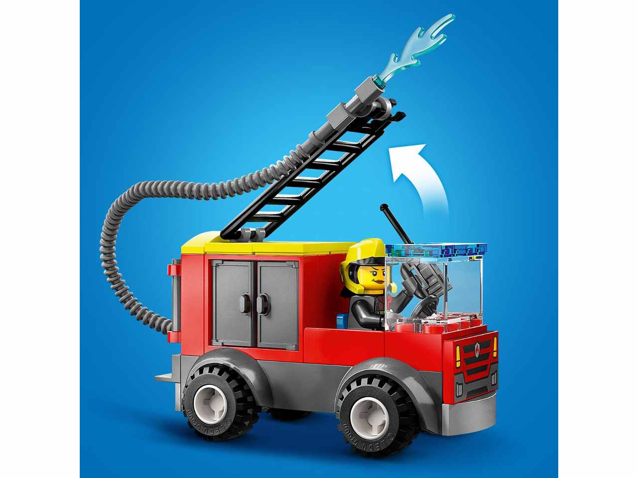 Lego City Caserma dei Pompieri e Autopompa 60375